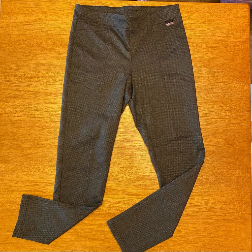Calvin Klein power stretch skinny legging grey tweed size M